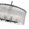 Z-Lite Glacier Chandelier, 10-Light, 26.75 In.W x 11 In.H, Matte Black/Clear 1943P26-MB - alternate 6